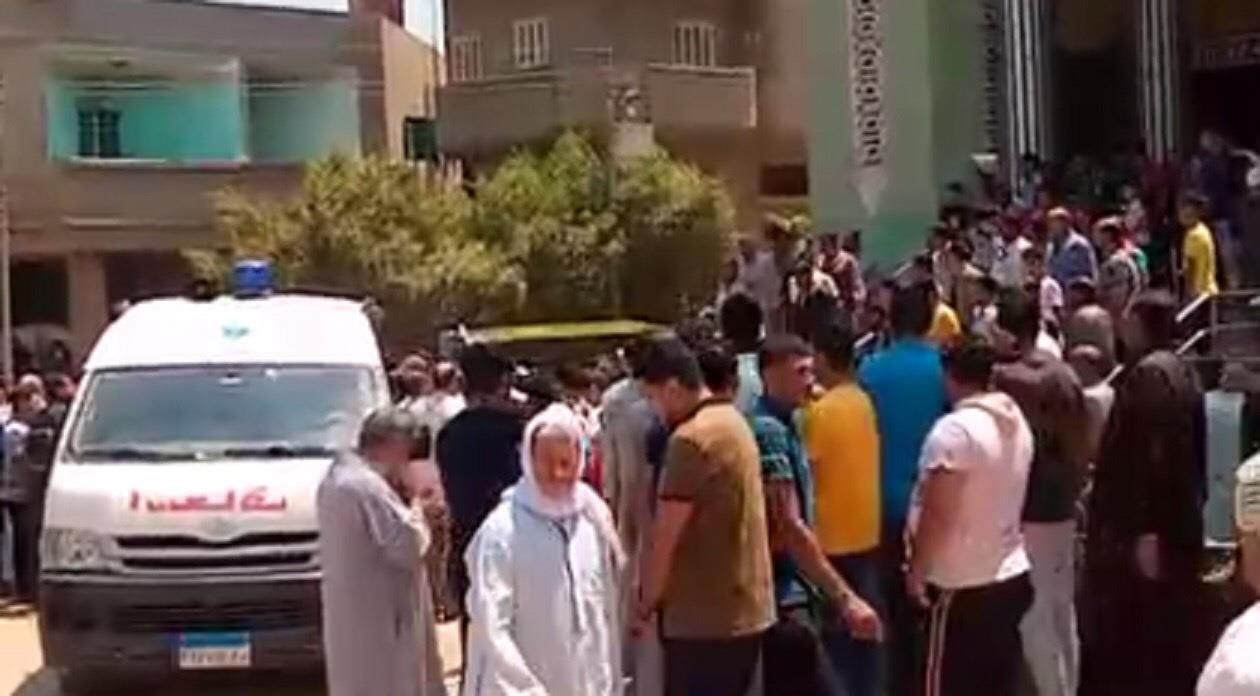 تشيع جنازة سيدة في الدقهلية توفيت بالسعودية