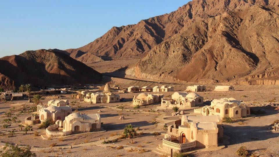 مخيم بساطة بمدينة نويبع بجنوب سيناء
