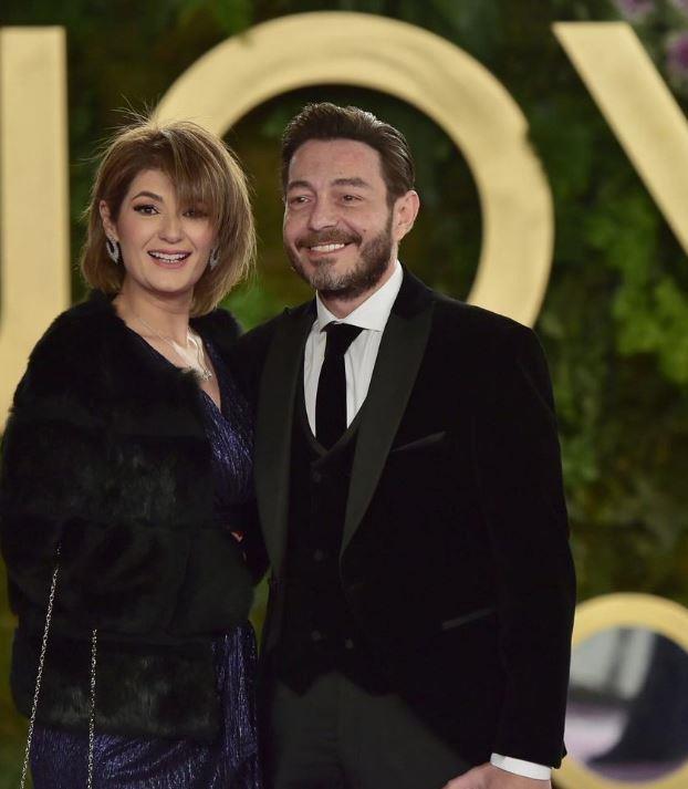 أحمد زاهر وزوجته