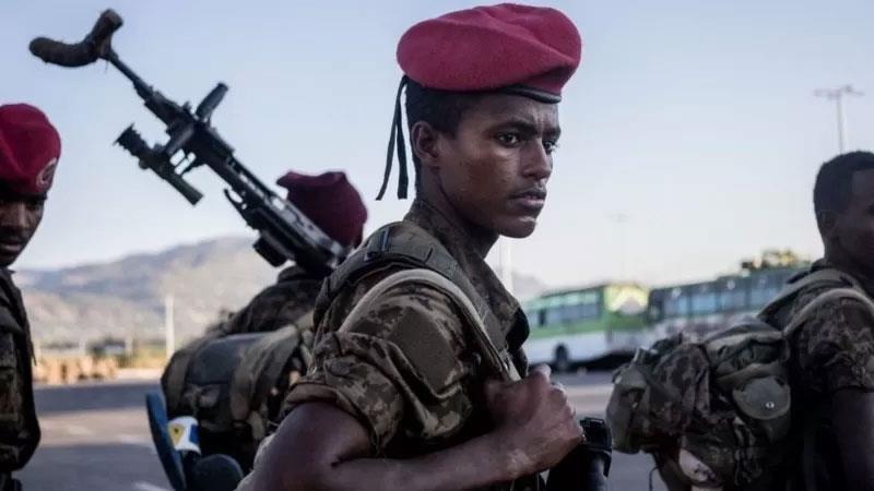 جندي من القوات الحكومية الإثيوبية