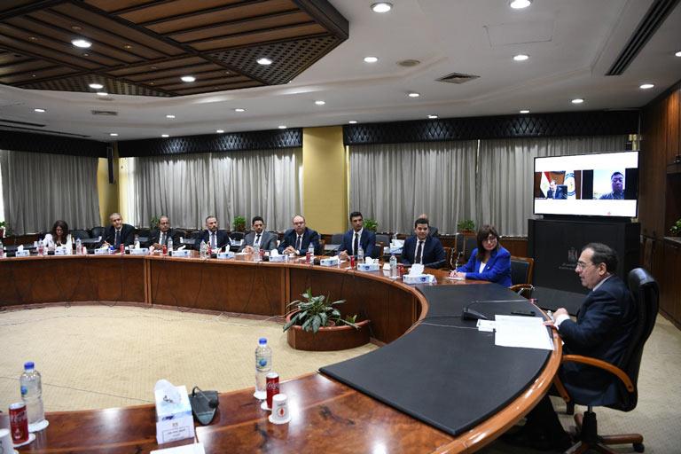 اجتماع طارق الملا وزير البترول والثروة المعدنية
