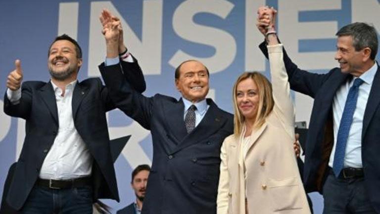 جورجيا ميلوني زعيمة حزب أخوة إيطاليا