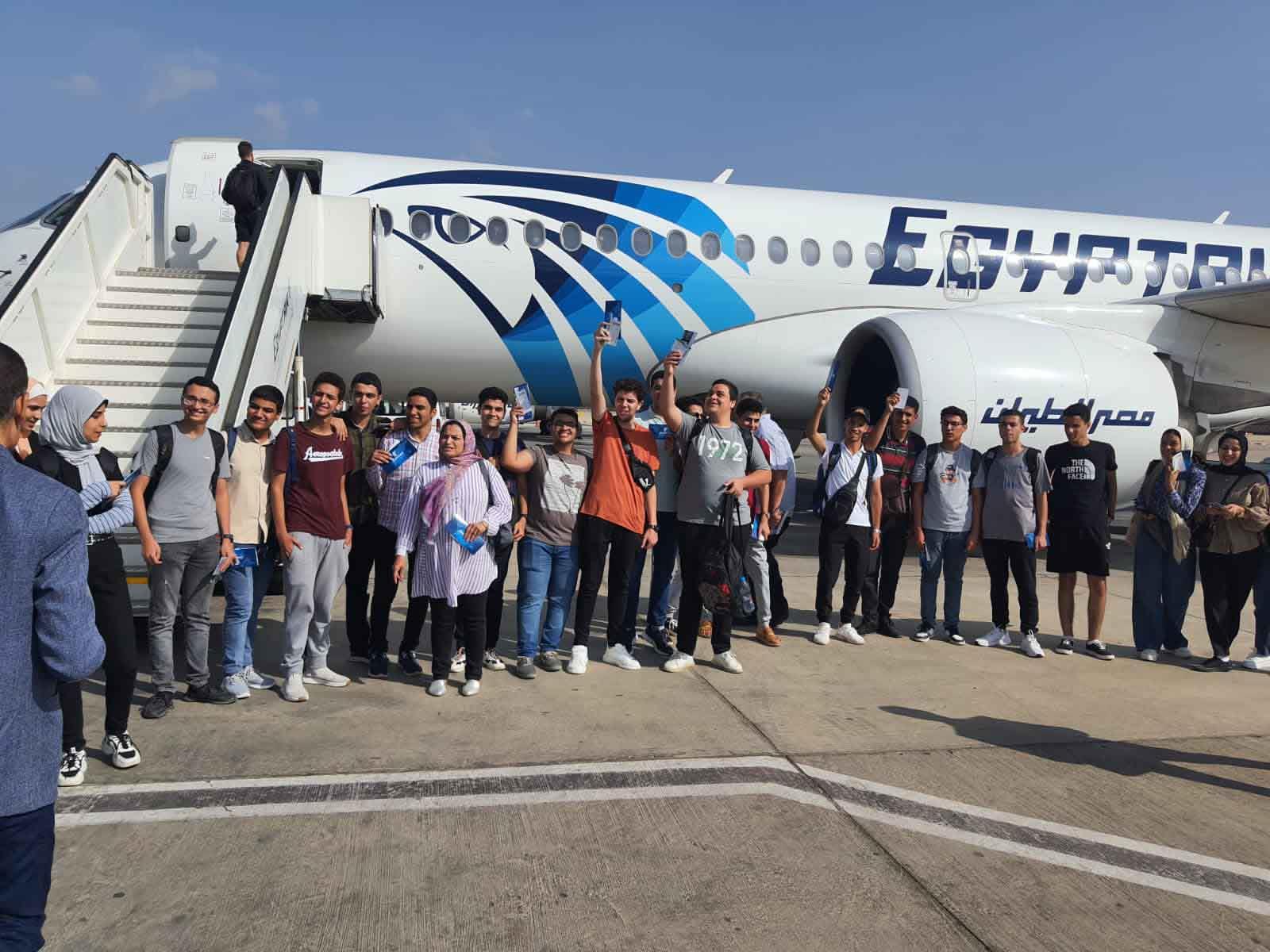 مصر للطيران تنظم رحلة العمر لأوائل الثانوية العامة