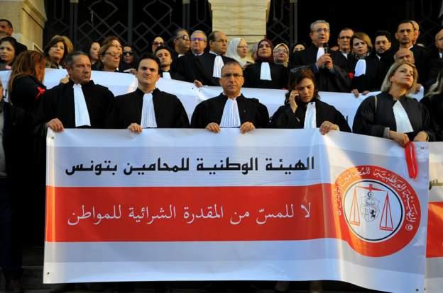 تونس تشهد احتجاج مئات المتقاعدين رفضا لظروفهم الصع