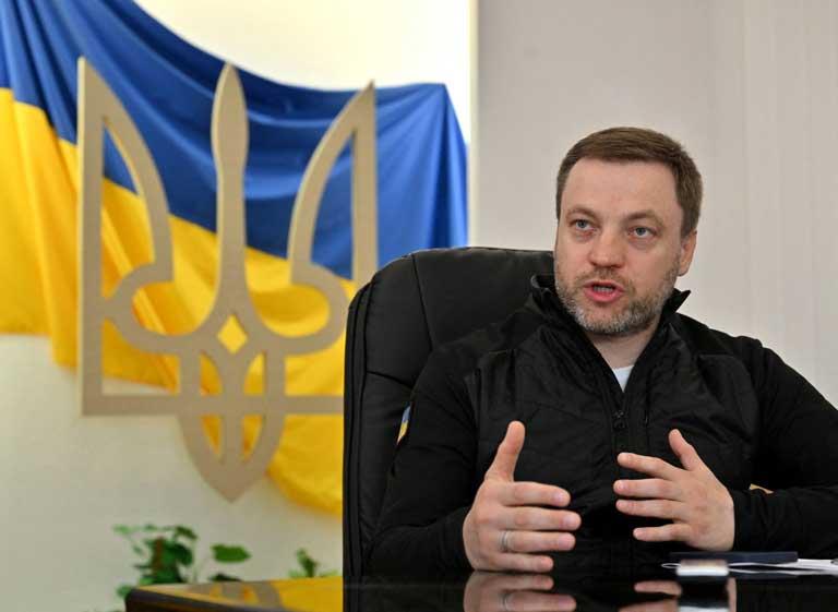 وزير الداخلية الأوكراني دينيس موناستيرسكيج