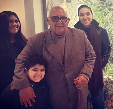 مي فاروق ووالدها