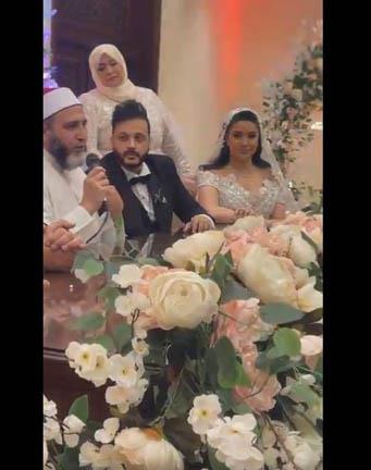 إيساف مع عروسه