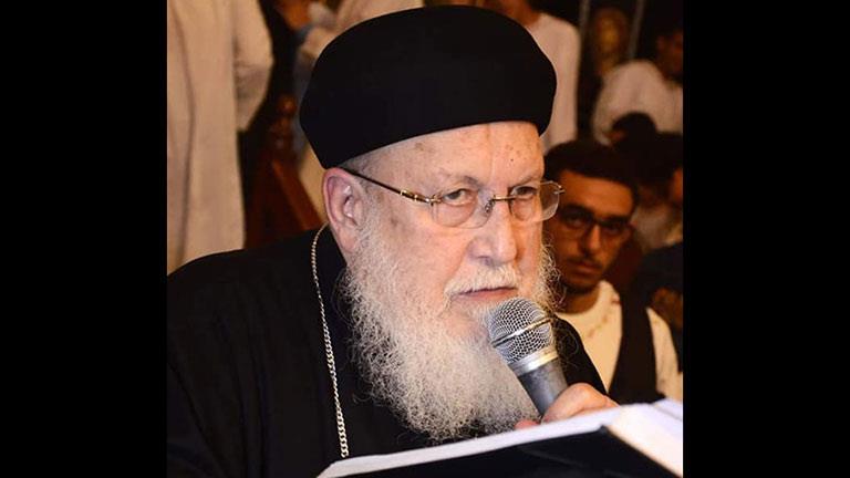 وفاة القمص سيدراك إبراهيم كاهن كنيسة مارجرجس بالقل