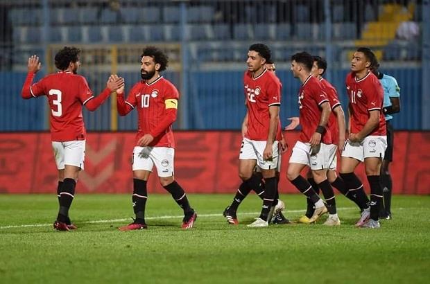 منتخب مصر في مباراة سابقة