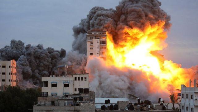 قصف غزة   أرشيفية