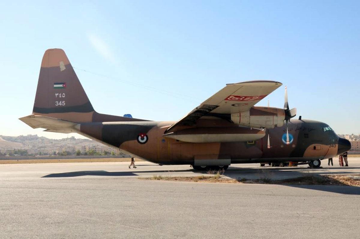 الأردن يُسير أول طائرة إغاثية إلى غزة   أرشيفية