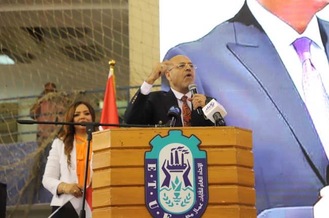 مؤتمر دعم عمال مصر للرئيس السيسي