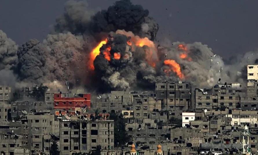 القصف الاسرائيلي لقطاع غزة