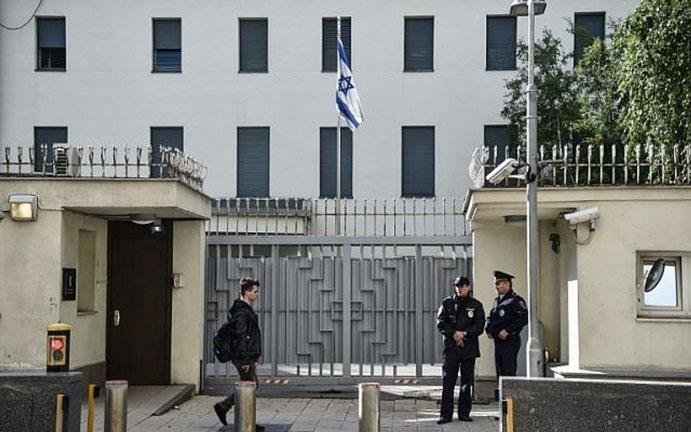 انفجار قرب السفارة الإسرائيلية في قبرص