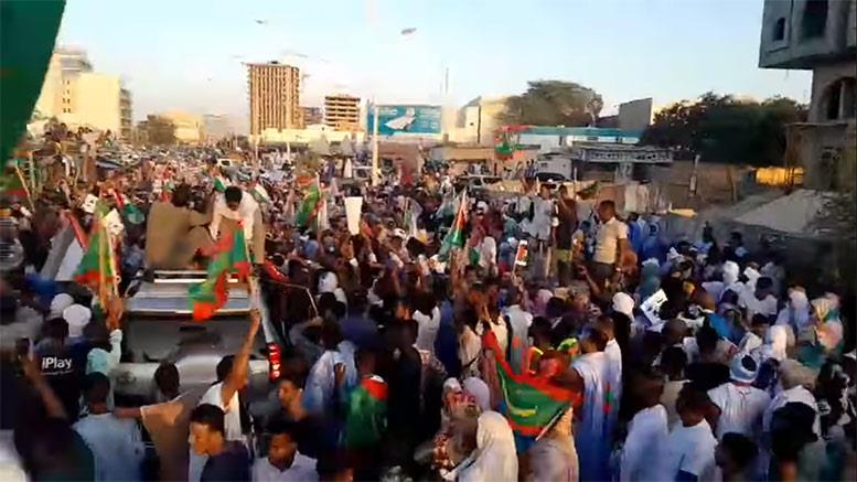 مسيرة ضخمة في نواكشوط تنديدًا بالحرب على غزة