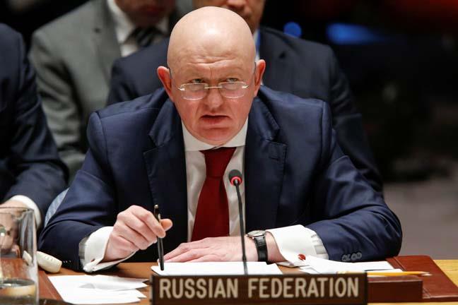 مندوب روسيا بمجلس الأمن