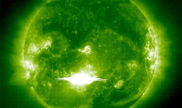 صورة واحد من أقوى الانفجارات الشمسية في التاريخ