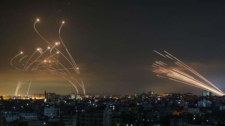 صواريخ من قطاع غزة                                