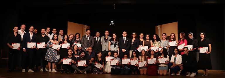 تخريج دفعة 2023 من ستديو الممثل للإبداع 