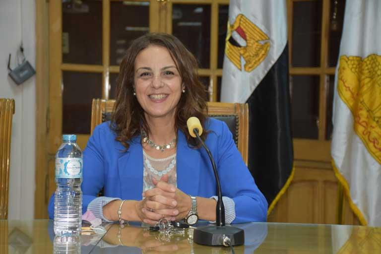 الدكتورة هبة شاهين عميدة كلية الإعلام جامعة عين شم
