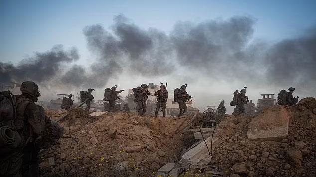 توغل جنود الاحتلال في غزة