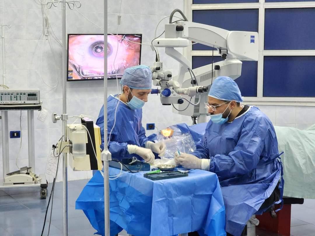 جراحة عيون بمستشفى الرمد العام بالإسكندرية