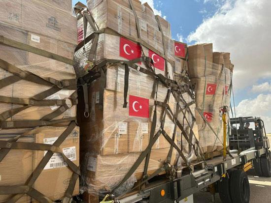 مساعدات إنسانية من تركيا إلى غزة