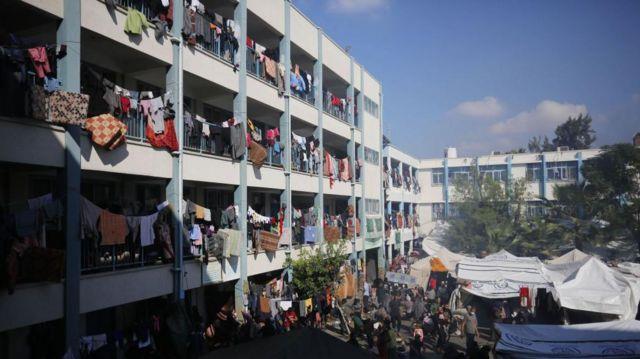 مدارس الأونروا بغزة