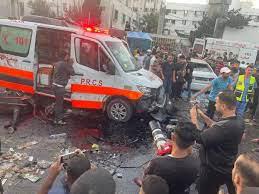 قصف الاحتلال لسيارات إسعاف