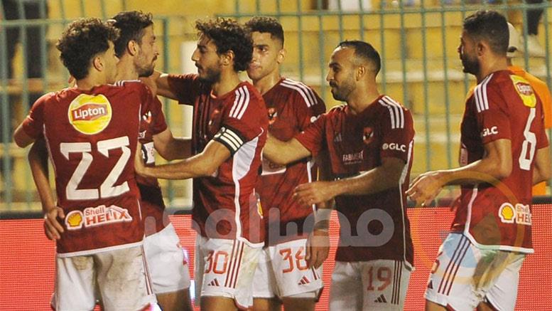 الأهلي يفوز على المقاولون 1/2 في الدوري