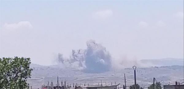 انفجارات في الجولان السوري