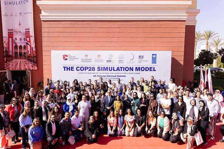 محاكاة قمة المناخ COP28 بالتعاون مع برنامج الأمم ا