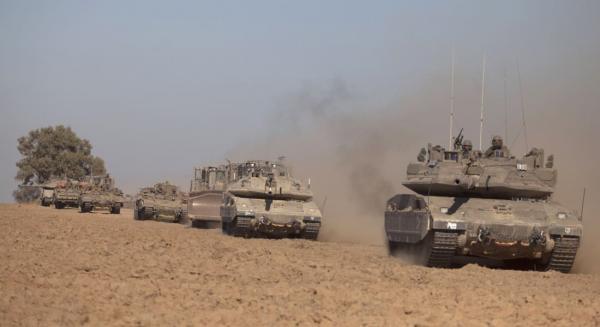 دبابات قوات الاحتلال