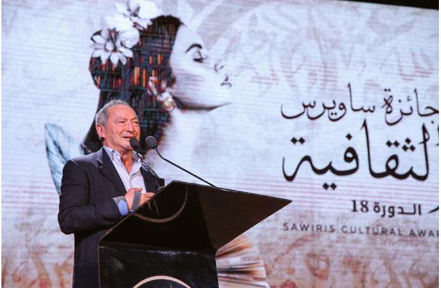سميح ساويرس في حفل جائزة ساويرس الثقافية