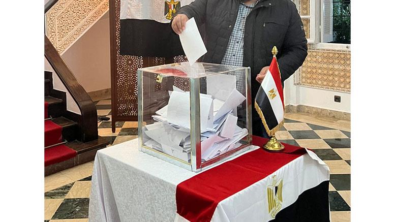 مشاركة المصريين بالخارج في الانتخابات الرئاسية