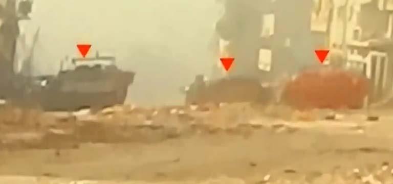 استهداف عدد من الآليات العسكرية لجيش الاحتلال الإس