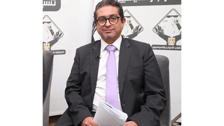 الدكتور كريم سالم ممثل حملة المرشح الرئاسي حازم عم