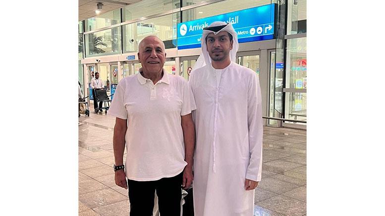 حسين لبيب يصل إلى الإمارات