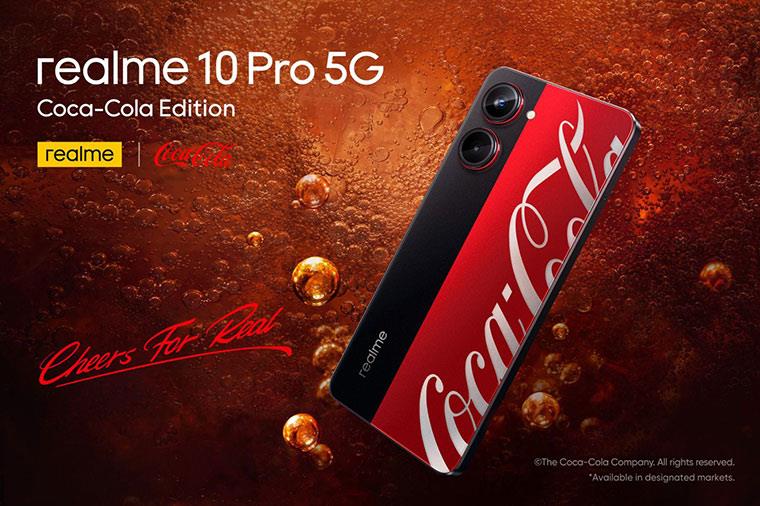 Realme 10 Pro 5G كوكاكولا الجديد 