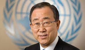 الأمين العام السابق للأمم المتحدة بان كي مون