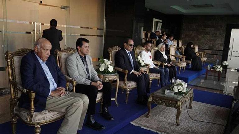 كابيتانو مصر يذيع حضور الرئيس السيسي مباراة النهائ