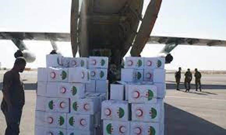 الجزائر تدعم موريتانيا بـ96 طنا من المواد الغذائية