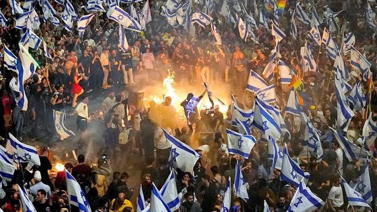 الاحتجاجات في إسرائيل  أرشيفية