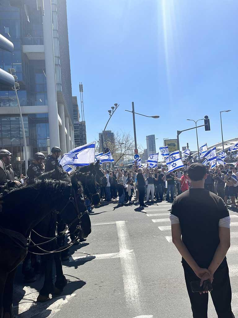 الاحتجاجات في إسرائيل