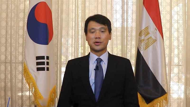 هونغ جين ووك سفير كوريا الجنوبية بالقاهرة