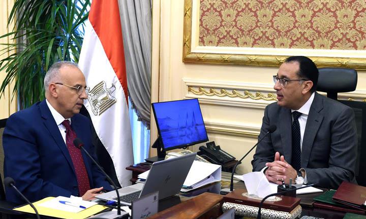 مصطفى مدبولي ووزير الري