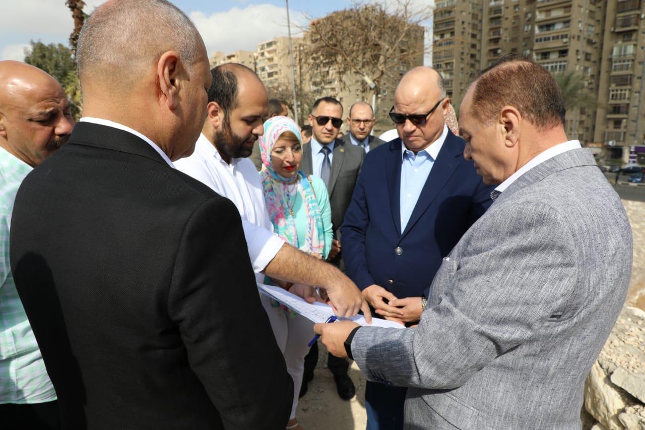 محافظ القاهرة يتفقد آخر الأعمال