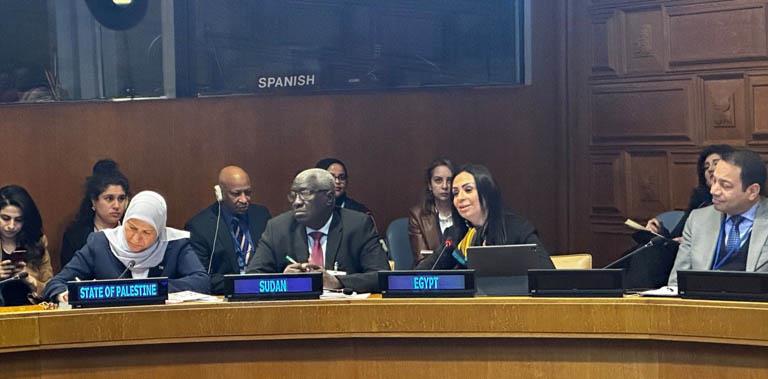 رئيسة قومي المرأة تشارك في فعاليات الدورة 67 للجنة وضع المرأة بالأمم المتحدة (2)