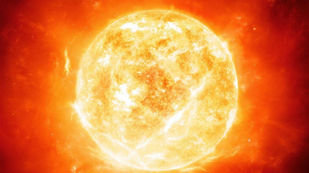 انفجار هائل على سطح الشمس