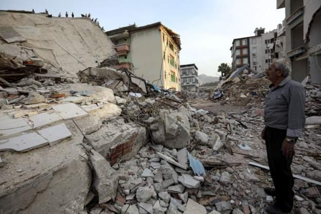 اثار زلزال تركيا الكبير